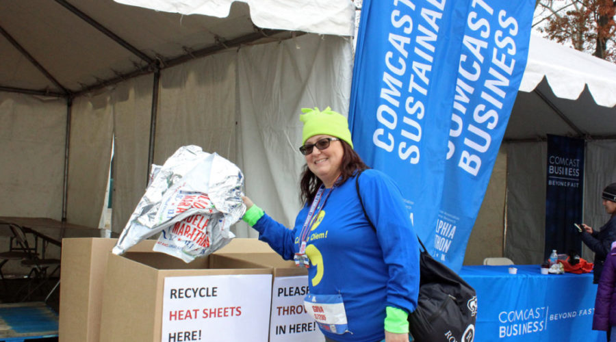 How the Philadelphia Marathon Pulled off a Zero-Waste Event with 90K People