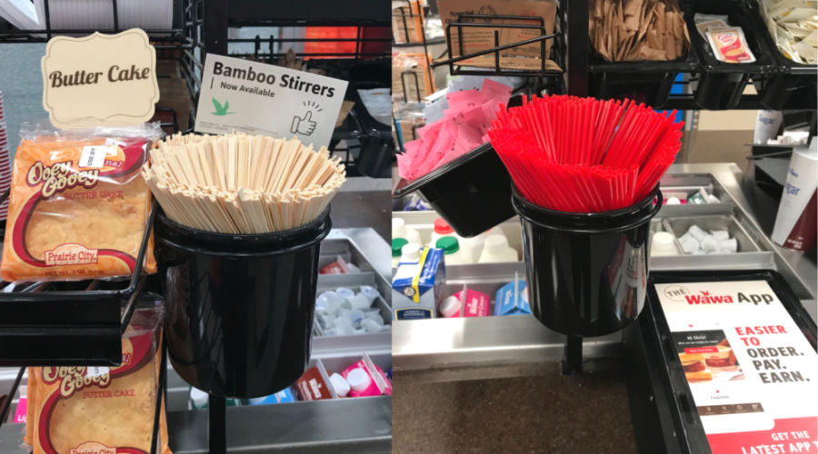 Wawa coffee stirrers go sustainable …sorta