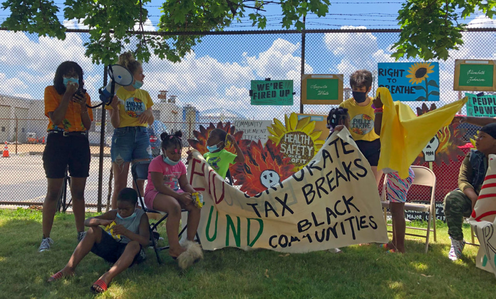 South philly oil refinery protest june 2020