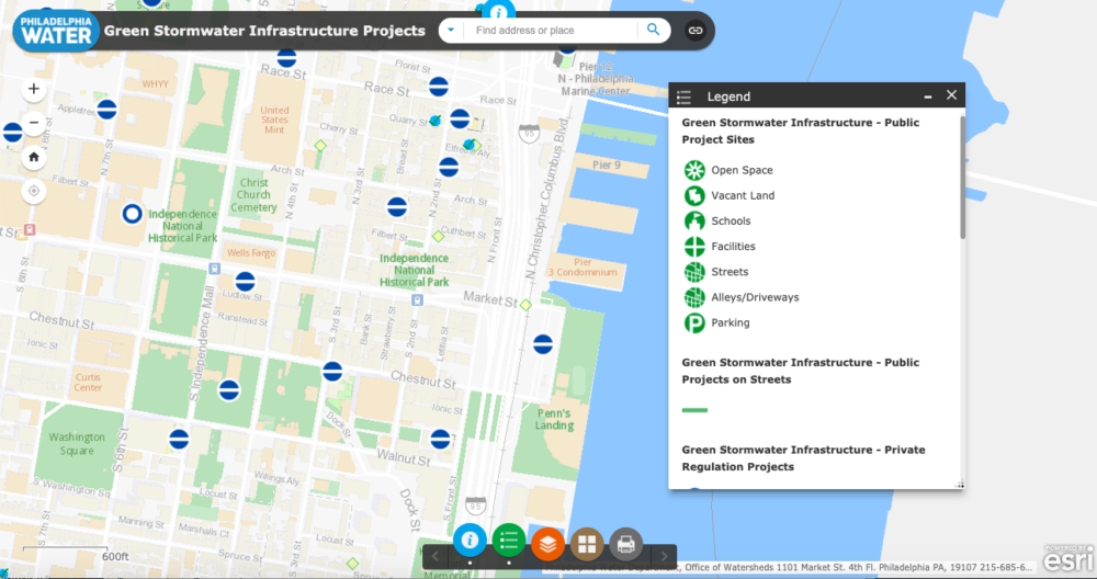 GSI map