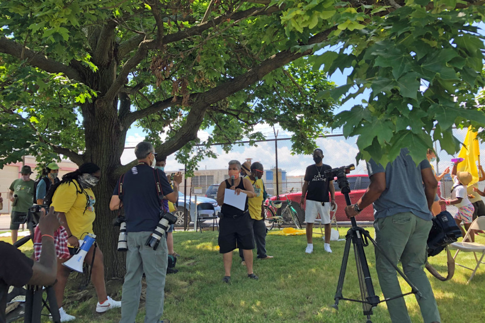 PES refinery protest 2020