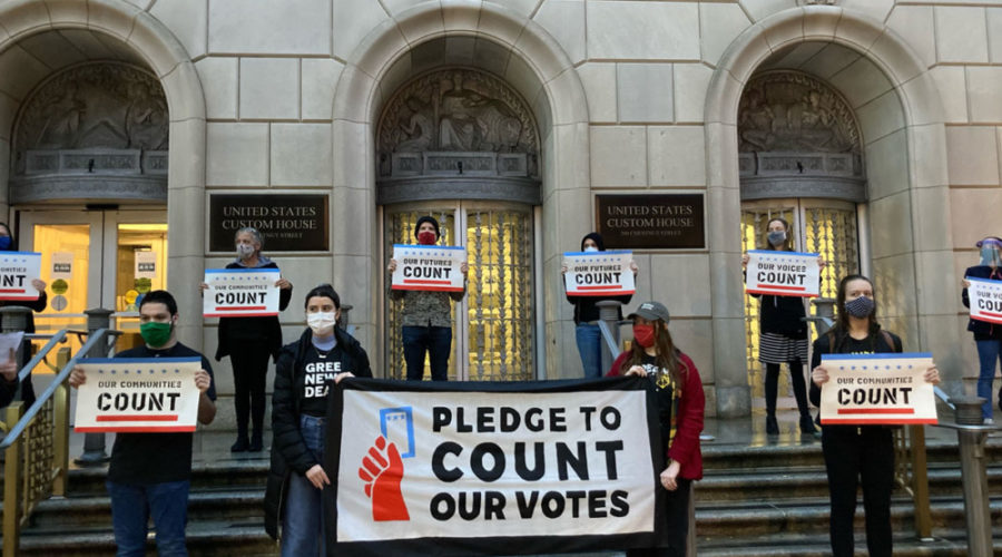 Youth Climate Activists ask Toomey to Count Every Vote