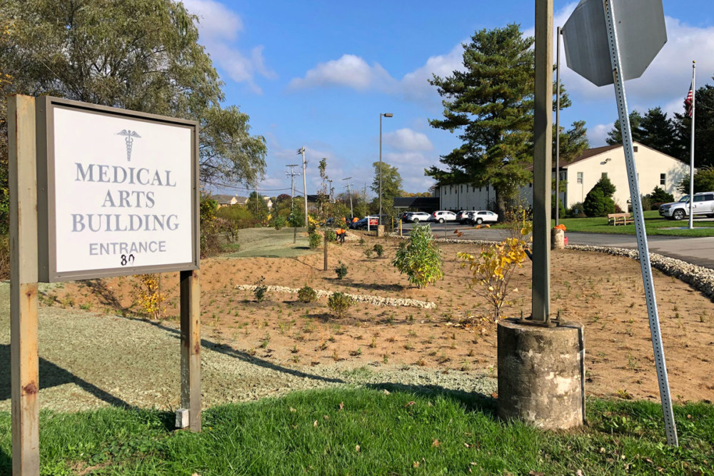 Lionville Rain garden, chester county PA