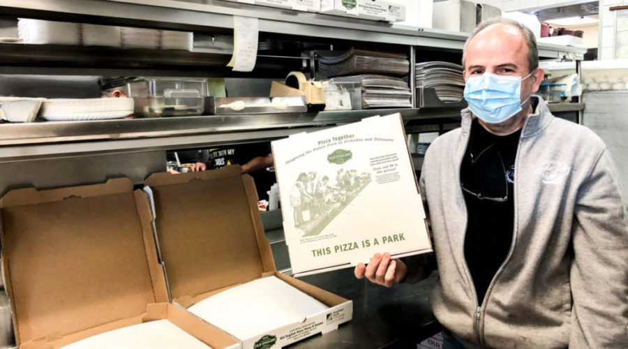 Bridesburg is keeping the hype of a new riverfront park alive through pizza