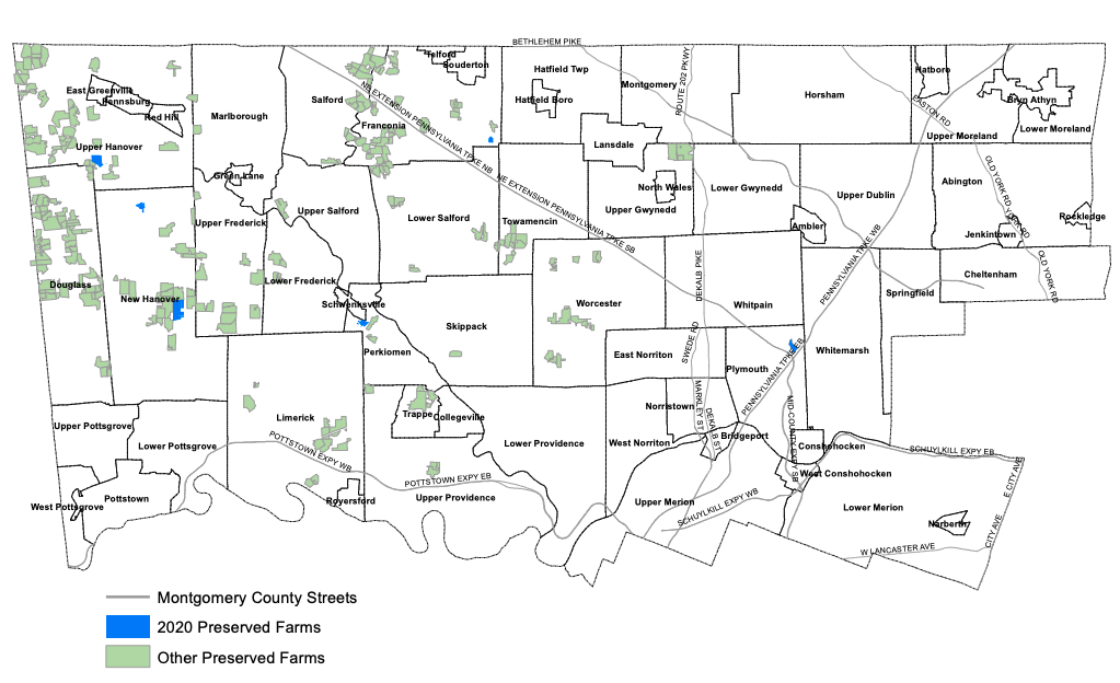 Montco preserved farms