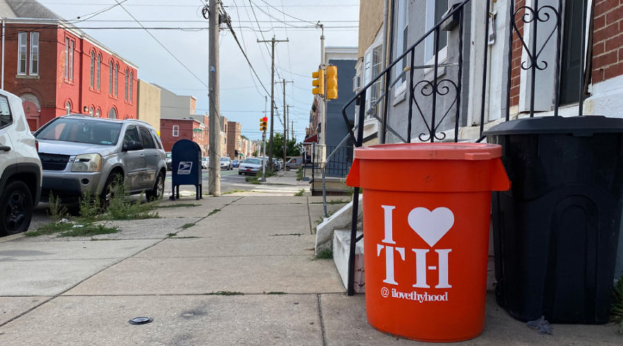 I Love Thy Hood fights litter, one trash can at a time.