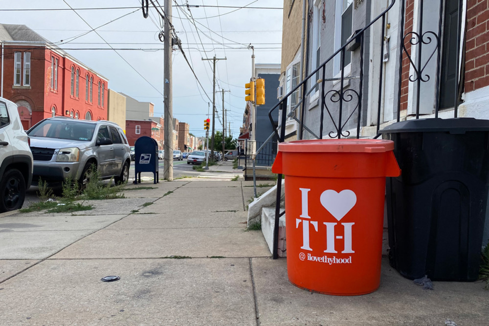 I Love Thy Hood fights litter, one trash can at a time.