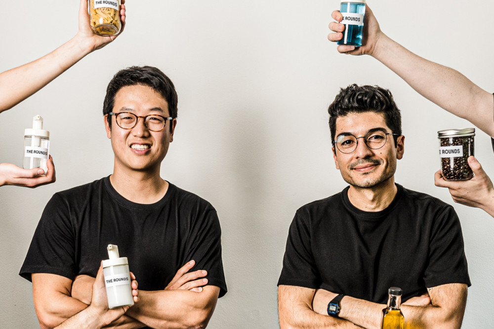 The Rounds cofounders Zero waste delivery