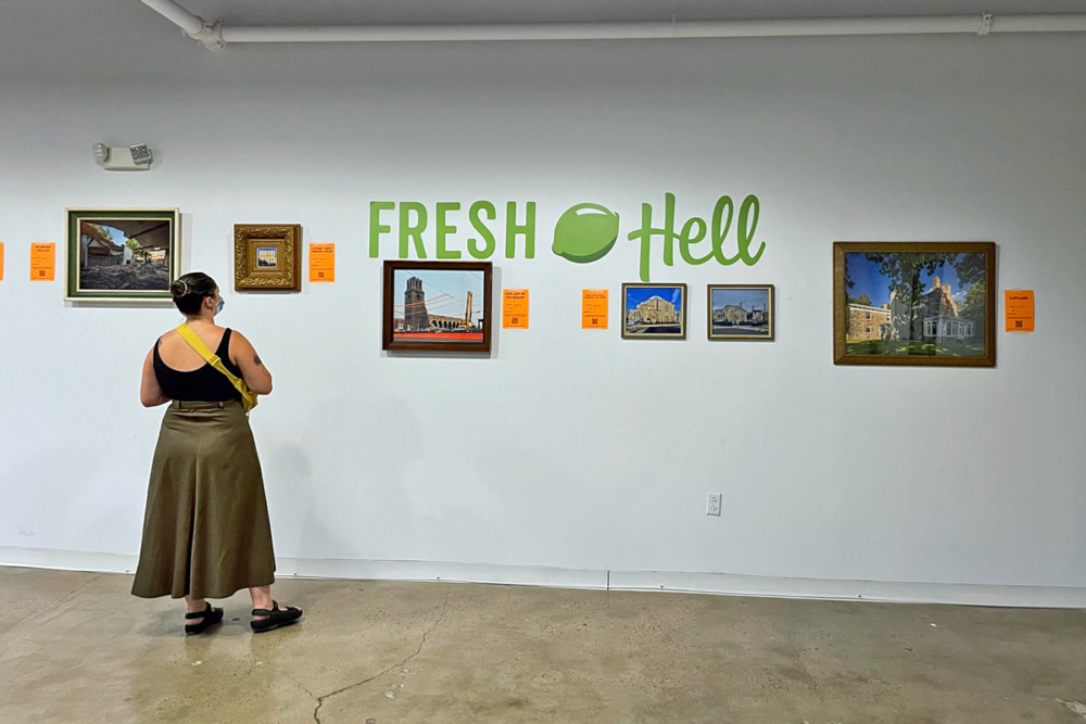 stop demolishing philly exhibit by brad maule
