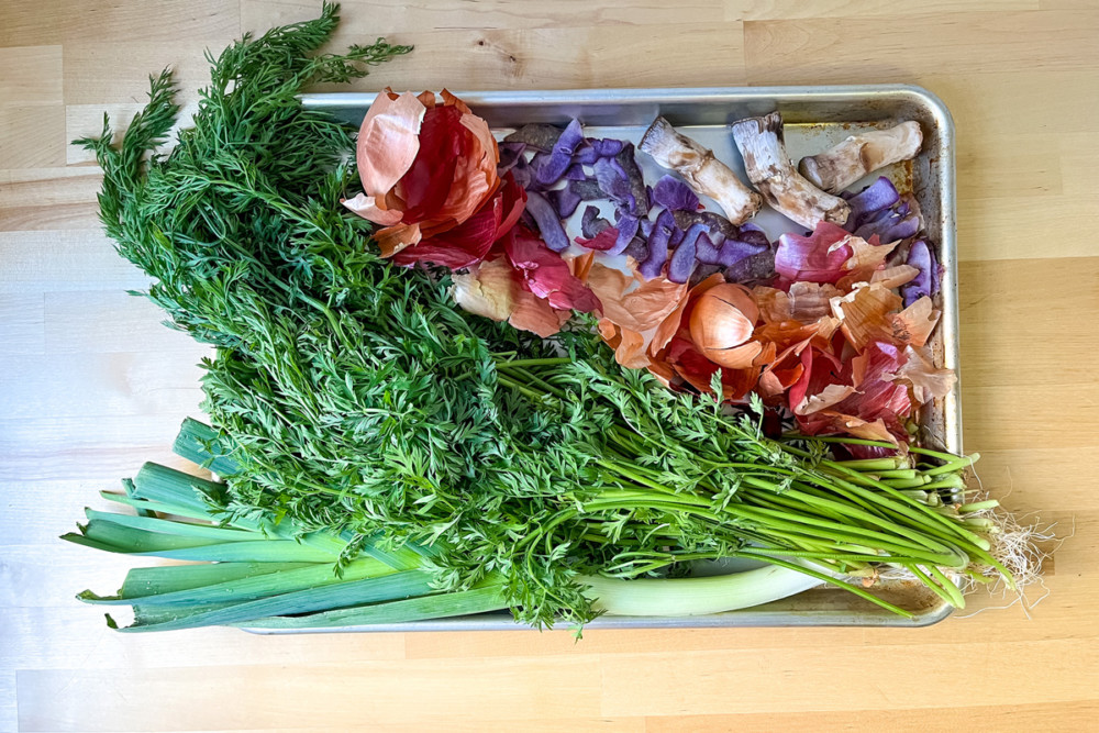 Fall veggie zero waste