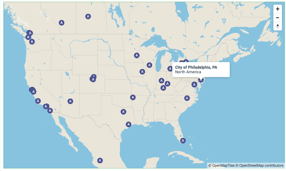 CDP - A list cities 2021