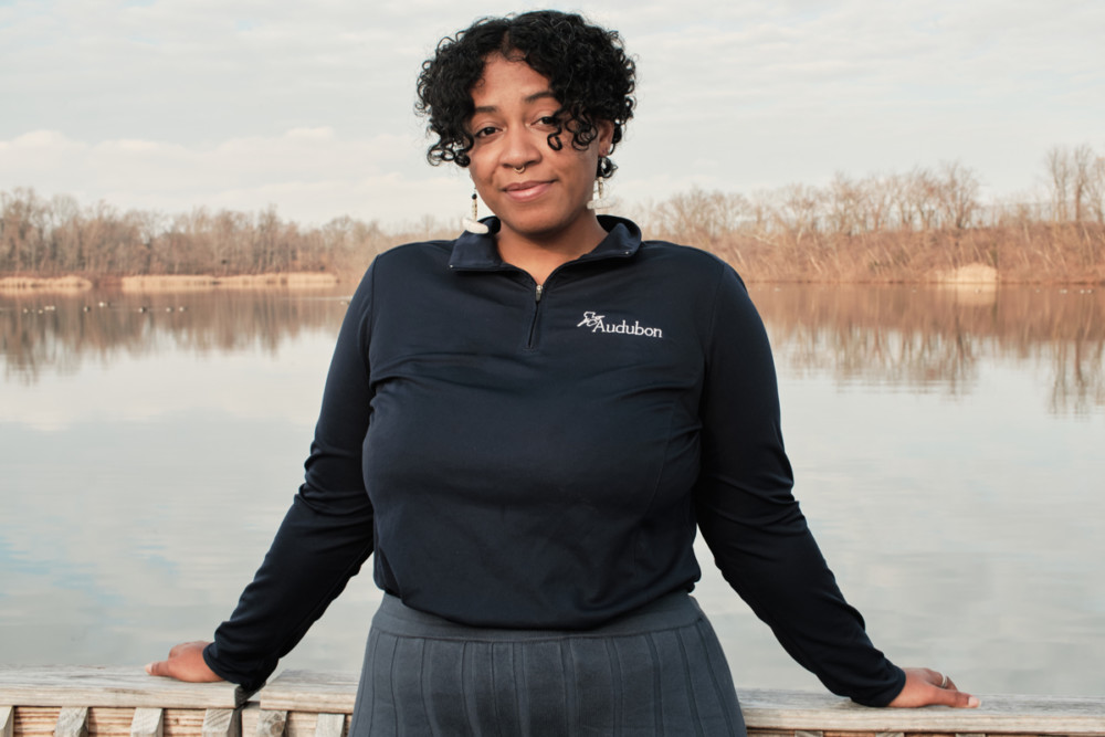 Bria Wimberly brings her love of aquaculture to Discovery Center as an environmental educator