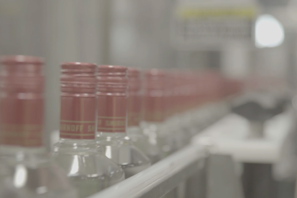 Smirnoff commits to a circular economy with glass reuse program