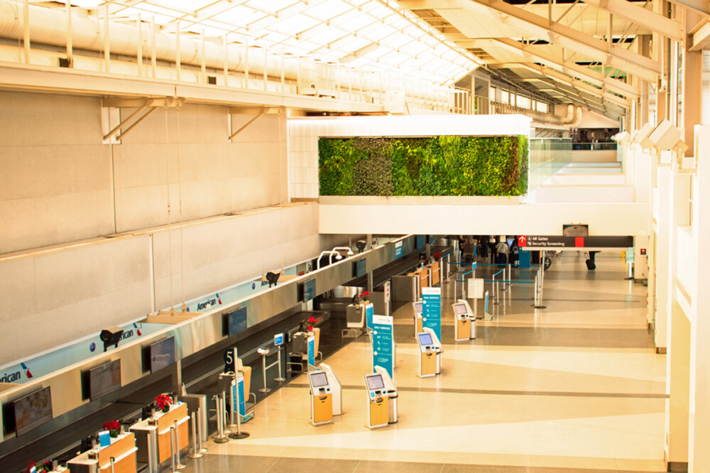 Living Wall brings nature into the Philadelphia Airport