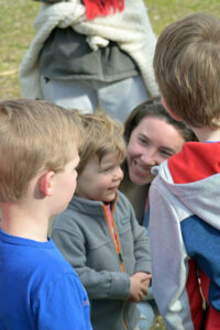 kids learning at Stroud Water Center