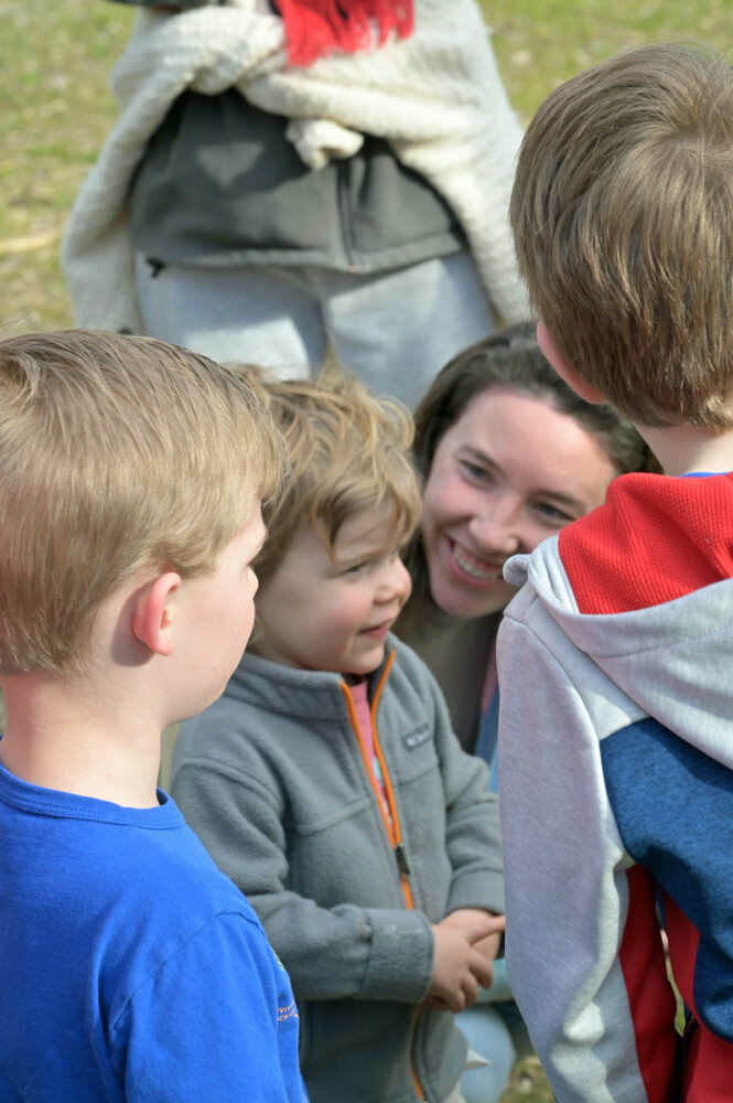 kids learning at Stroud Water Center