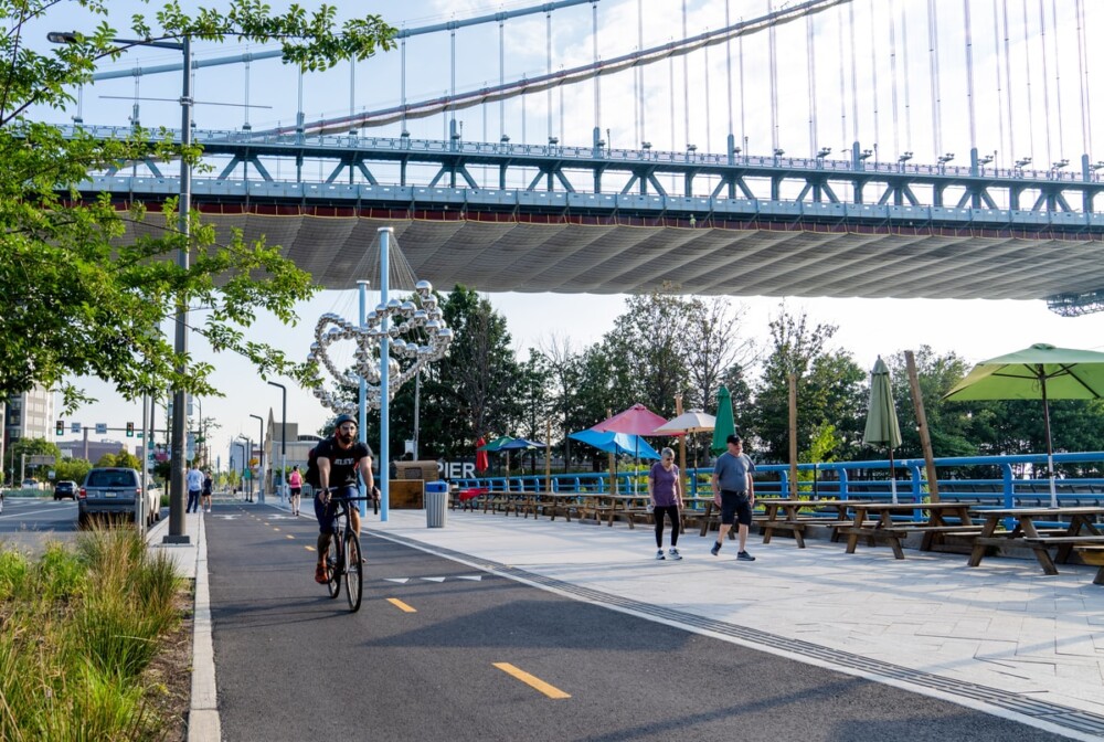 Delaware River Trail extension planning is underway to connect Penn Treaty Park to Graffiti Pier