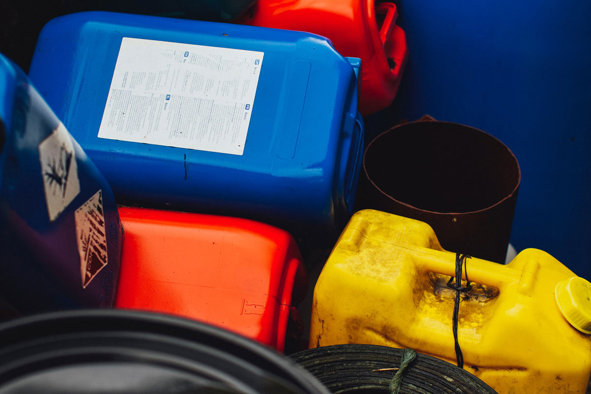 Drop off household hazardous waste at the next city event on July 13th