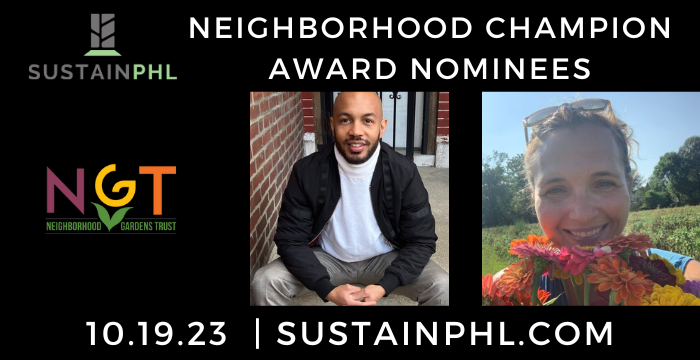 Meet the SustainPHL Neighborhood Champion nominees for 2023
